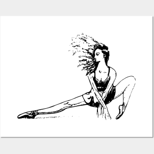 Ballerina Posters and Art